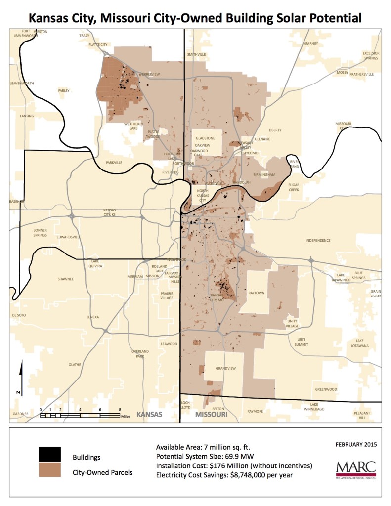 kansas city solar potential map