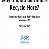 Report: Why Should Baltimore Recycle More?
