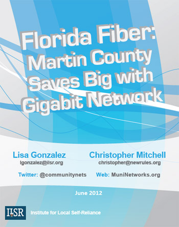 Martin County Fiber Network Report Cover
