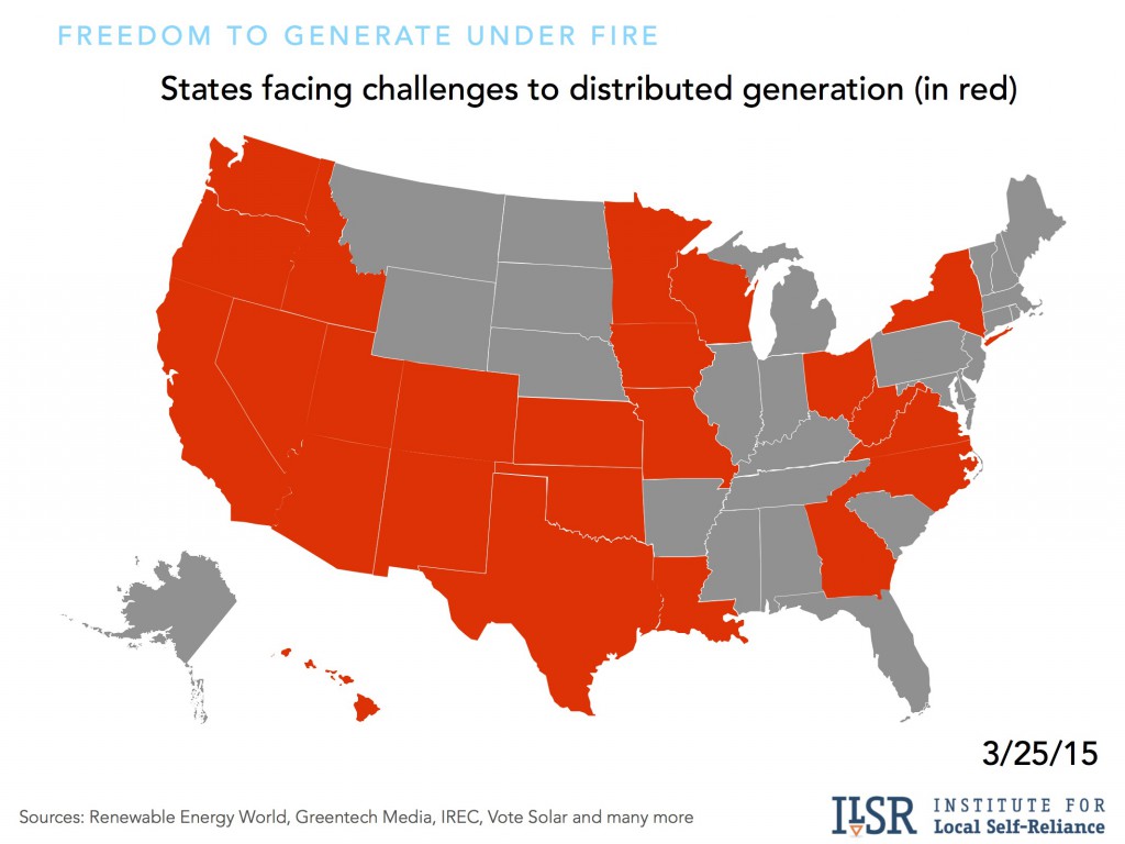 freedom to generate under fire ILSR 2015-0325