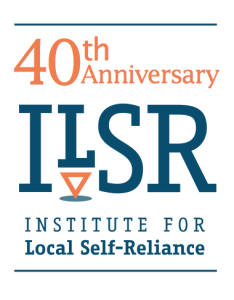40th Anniversary ILSR Logo