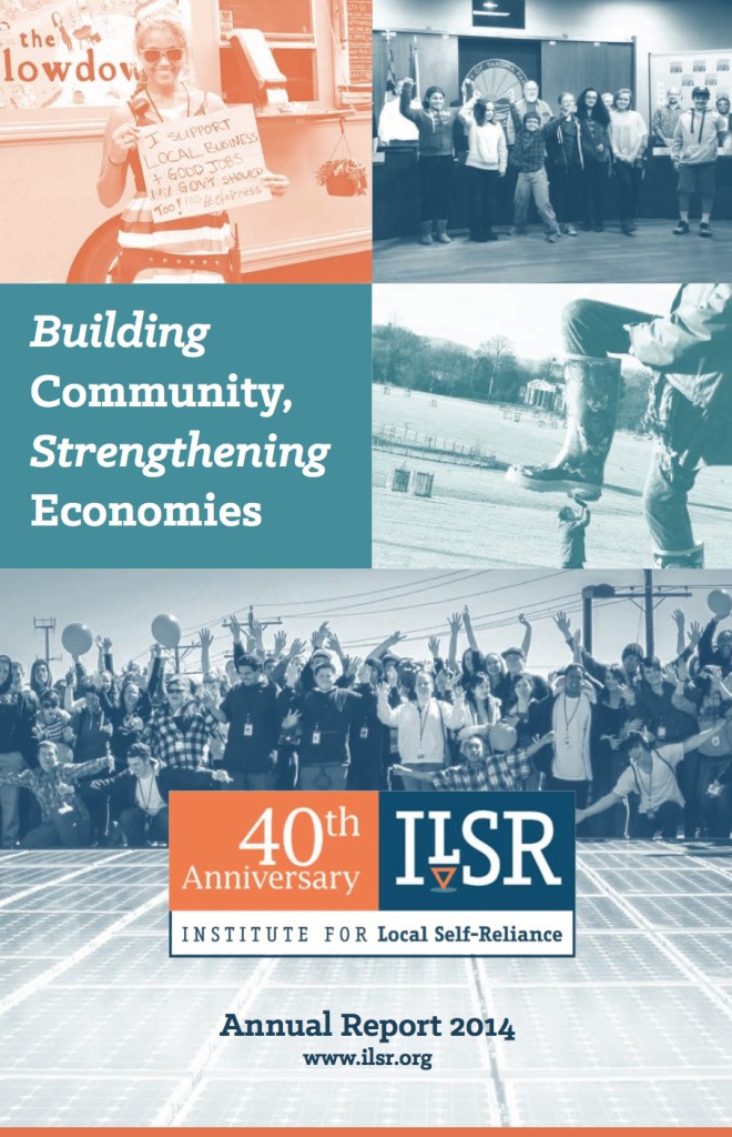 Image: ILSR 2014 Annual Report