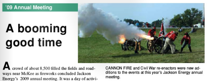 firing cannons