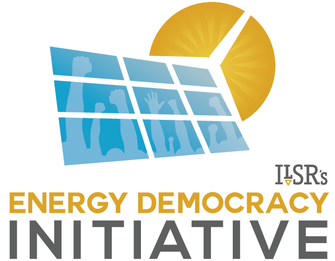 ILSR Energy Democracy Initiative Logo - Stacked