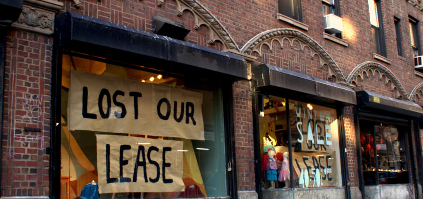 Photo: Lost our lease.