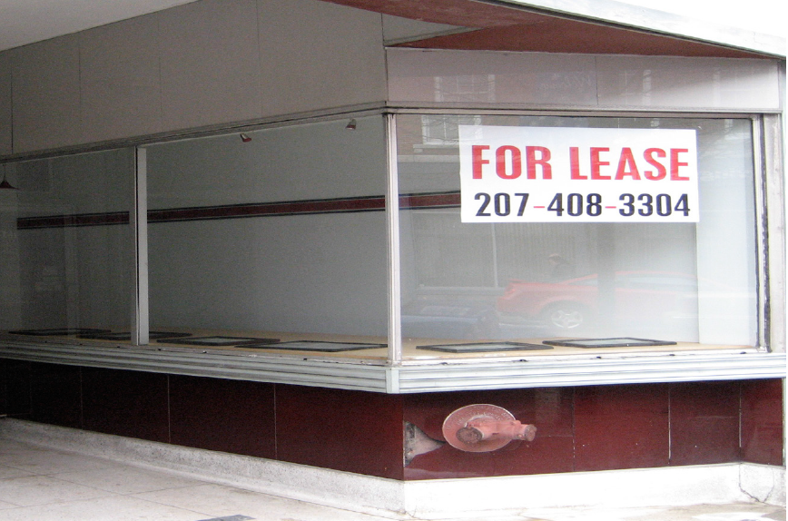 Storefront for lease Institute for Local SelfReliance